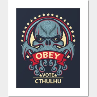 Vote Cthulhu Posters and Art